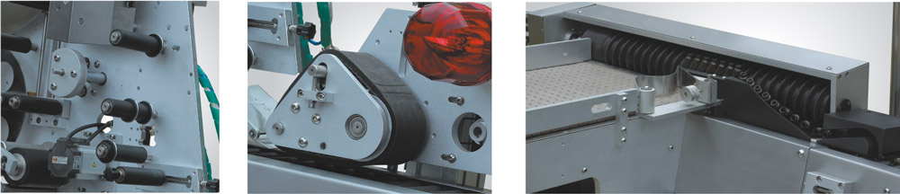 SHL-2582全自動高速臥式貼標機(伺服電機)局部圖